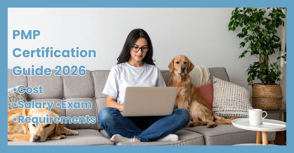 PMP certification guide 2026 showing cost salary exam requirements and study plan