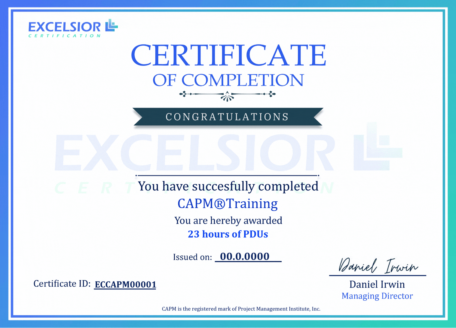 CAPM Certification