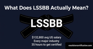 LSSBB meaning -- Lean Six Sigma Black Belt certification explained with 2026 US salary data and career guide